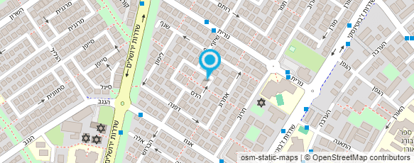 מפת הגעה אל גן ברוש