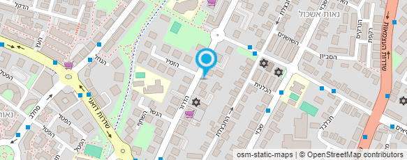 מפת הגעה אל גן עגור