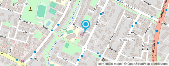 מפת הגעה אל גן צופית