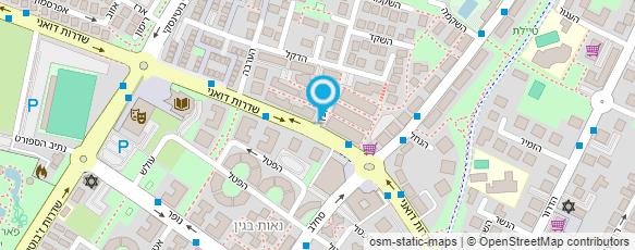 מפת הגעה אל מועדונית האלון