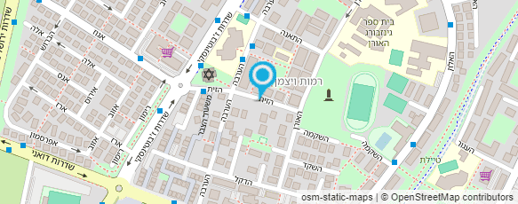 מפת הגעה אל גן זית