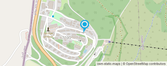 מפת הגעה אל תיירות מנרה