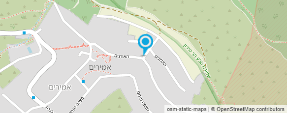 מפת הגעה אל אביב בקתות עץ