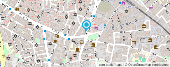 מפת הגעה אל רוזנר אלי