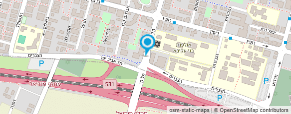 מפת הגעה אל רצון רוזי