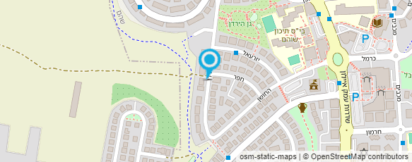 מפת הגעה אל ד"ר זיסמן יצחק