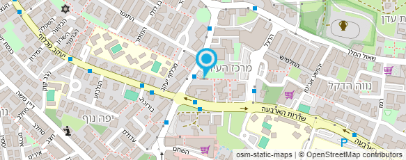 מפת הגעה אל אופטיקה יעל מפת הגעה אל אופטיקה יעל