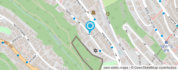 מפת הגעה אל ד"ר זילברמן אדולף