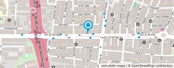 מפת הגעה אל אמיר שעונים