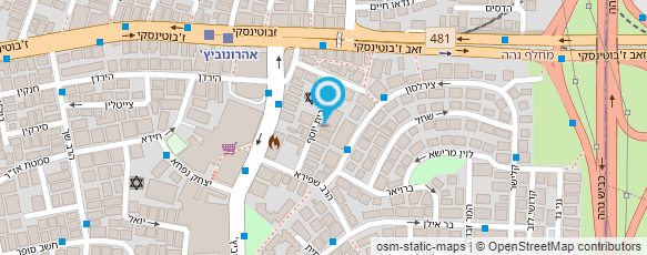 מפת הגעה אל מכון זכרון להנצחת יהדות הונגריה