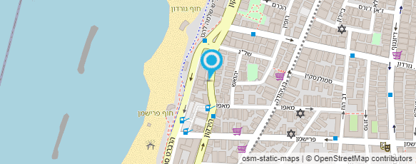 מפת הגעה אל שרתון תל-אביב