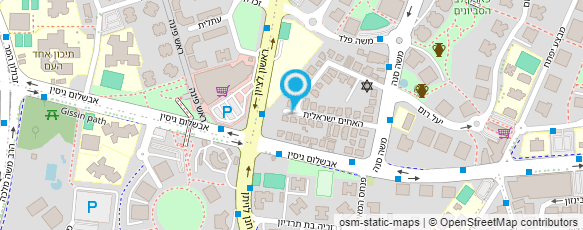 מפת הגעה אל הגוזלים של מיכל מפת הגעה אל הגוזלים של מיכל