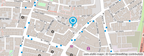 מפת הגעה אל ביקור חולים "חסדי יואל"