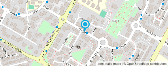 מפת הגעה אל גגות עופר