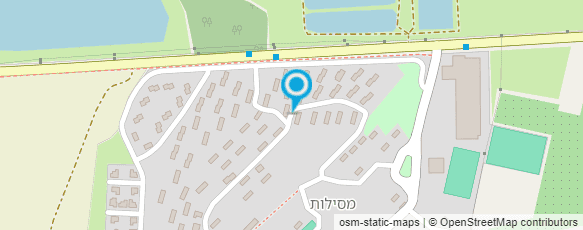 מפת הגעה אל מכבסת רוני מסילות בע"מ