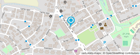 מפת הגעה אל יד עזריה