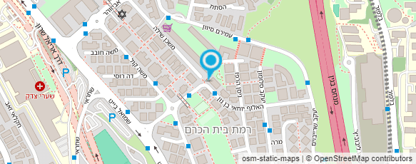 מפת הגעה אל גנני מלכה- פסיכולוגית