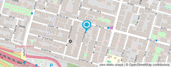 מפת הגעה אל גן דקלה