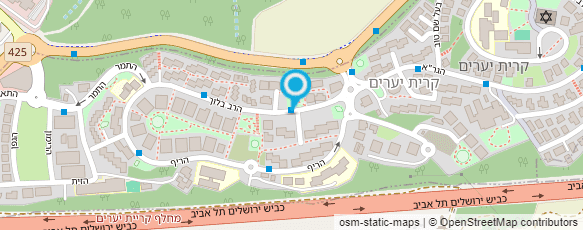 מפת הגעה אל ישיבת מאור אליהו