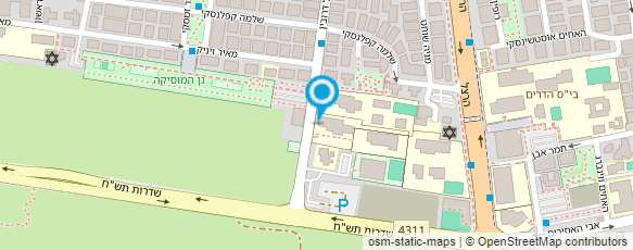 מפת הגעה אל "מיכאל דורות" חטיבת ביניים