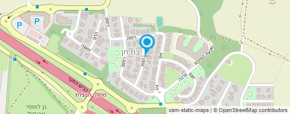 מפת הגעה אל ד"ר טרופ איילת