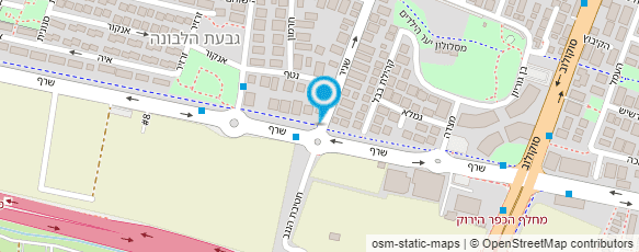 מפת הגעה אל גנים ושושנים מפת הגעה אל גנים ושושנים