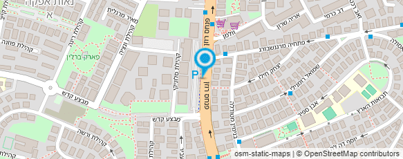 מפת הגעה אל משרדי כיתן- הדר יוסף