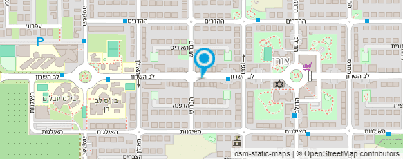 מפת הגעה אל "אלון בשרון"