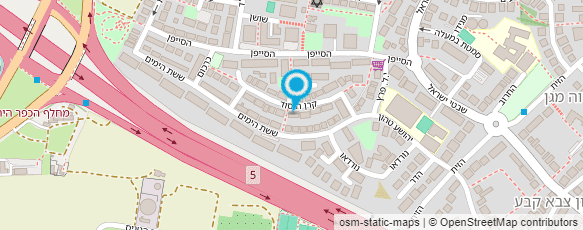 מפת הגעה אל סי.ויי. אינפורמאיטקס בע"מ