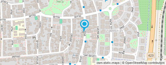 מפת הגעה אל תכשיטי משה בן דוד