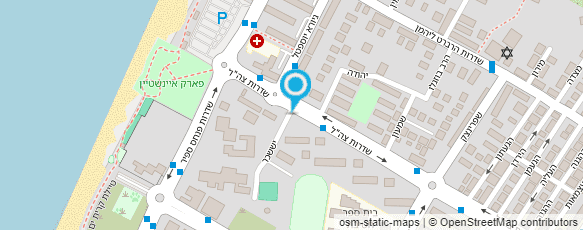 מפת הגעה אל "בלו" מועדון צלילה