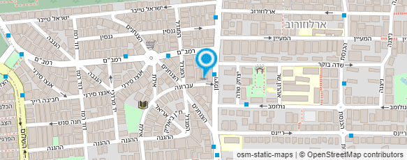 מפת הגעה אל בלום הגר