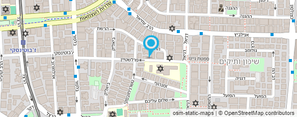 מפת הגעה אל מכולת מוטי