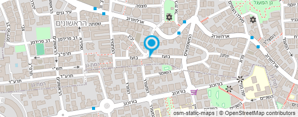 מפת הגעה אל בן זמרה יעקב ג. נוט'