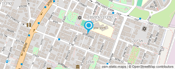 מפת הגעה אל עו"ד ונוטריון דותן ניסים