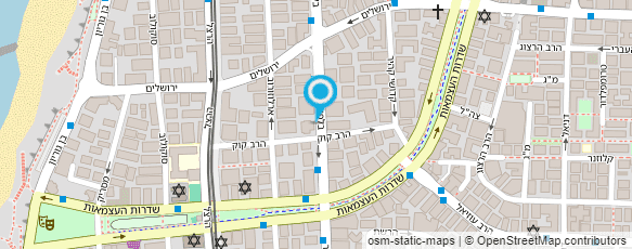 מפת הגעה אל תופרת יפה