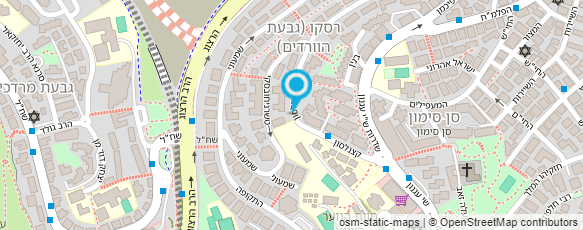 מפת הגעה אל ראובני דן - אדריכל