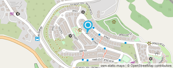 מפת הגעה אל גני אורן מפת הגעה אל גני אורן