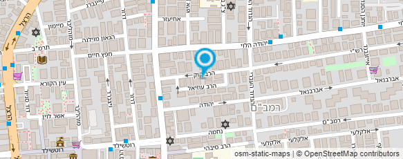 מפת הגעה אל שטיחי ירושלים בע"מ