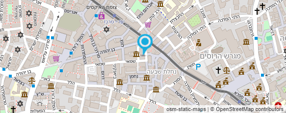 מפת הגעה אל כיכר ציון מפת הגעה אל כיכר ציון
