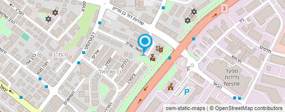 מפת הגעה אל מכון מור