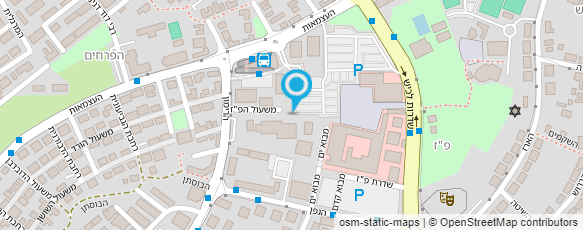 מפת הגעה אל מכון אולגה