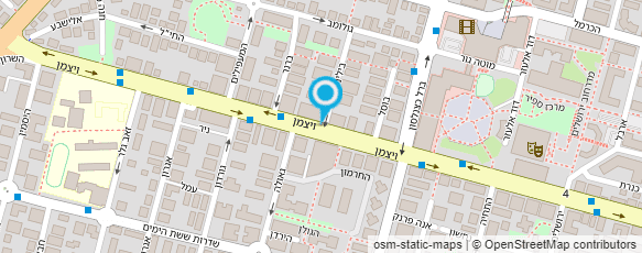 מפת הגעה אל עו"ד ונוטריון דניאל לוי