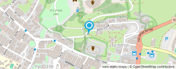 מפת הגעה אל יהודית ברזני M.S.W-פסיכותרפיסטית