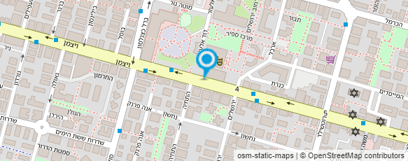 מפת הגעה אל מתחם פנטזיה - משחקיה וצהרון