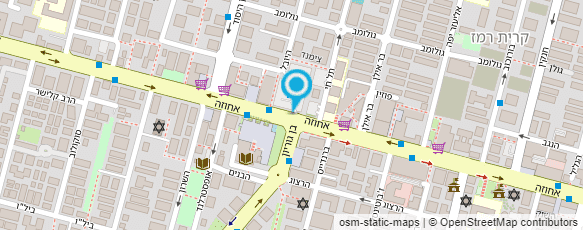 מפת הגעה אל פייס רון - שיאצו ודיקור