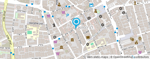 מפת הגעה אל ג'אסט לוקינג