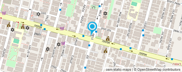 מפת הגעה אל רינות ג'ודי נוט'