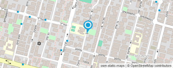 מפת הגעה אל בית עם סגנון