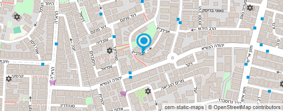 מפת הגעה אל הרב צבי סימנטוב